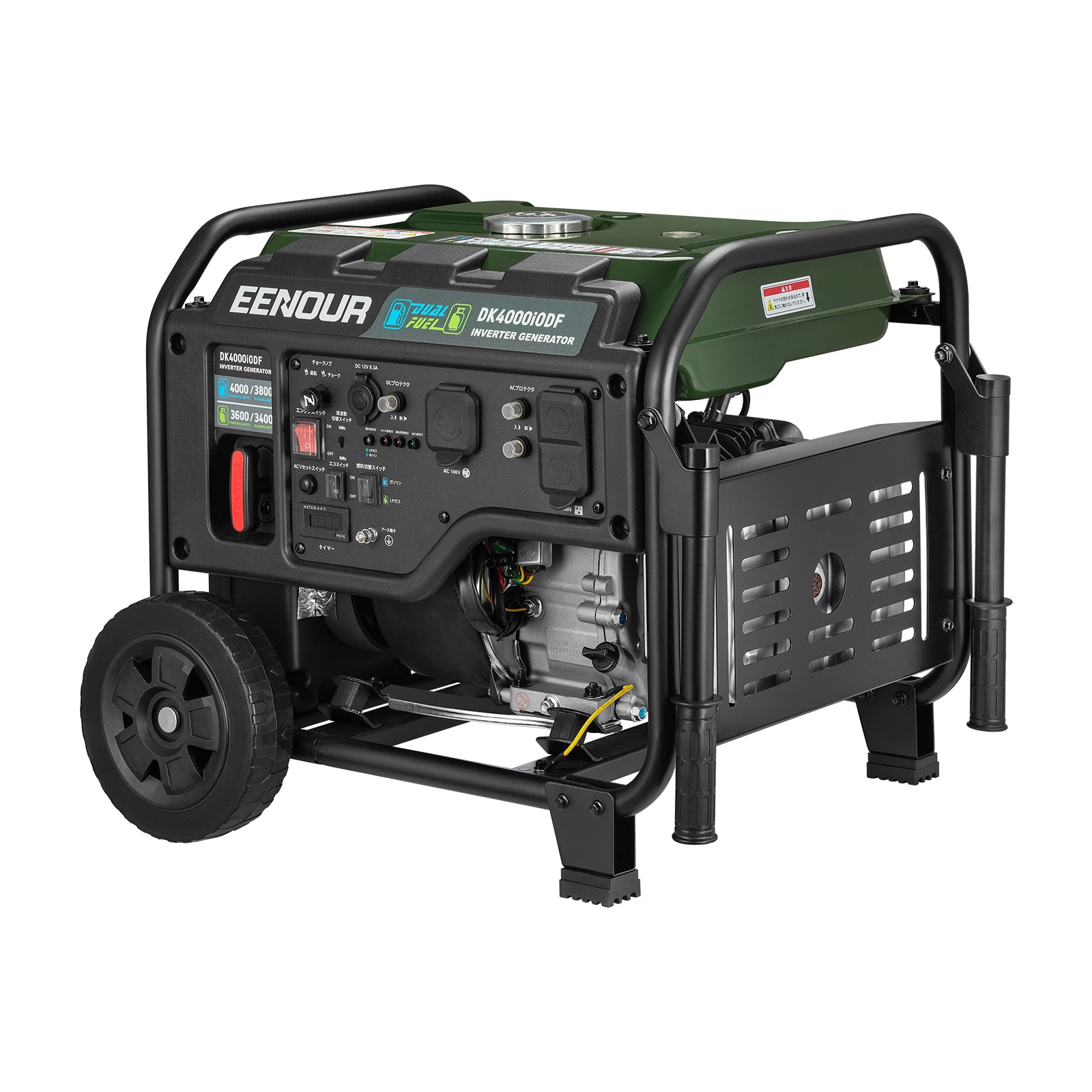 EENOURインバーター発電機DK4000iODF 3.8KVA/3800W 開放型