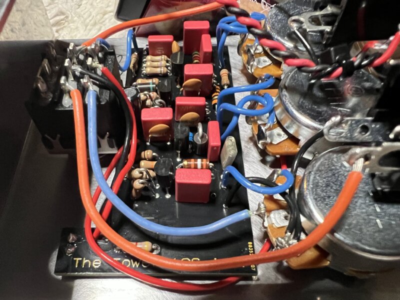 ラムズヘッド系Organic Sounds The Towerオリジナルファズペダルを