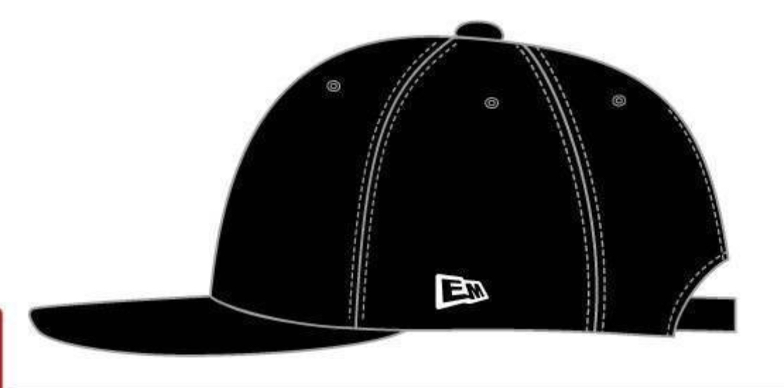 ☆送料無料☆エギマニ完全オリジナル3D刺繍スナップバックフラットCAP