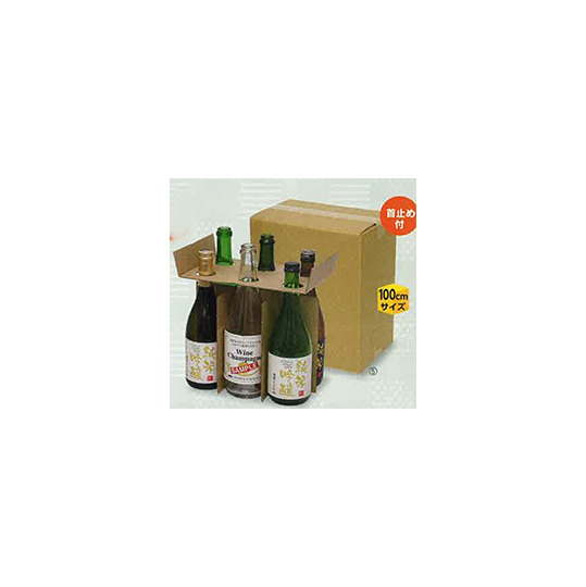 K-1064B】4合瓶6本宅配箱 25セット E-PACK｜通信販売におすすめ
