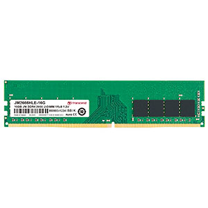 デスクトップ用メモリ 32GB Transcend DDR4-2666 PC4-21300 U-DIMM