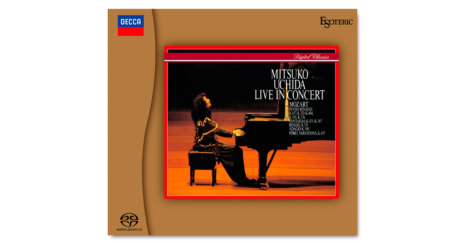 Mitsuko Uchida – Mozart Live in Concert | 製品トップ