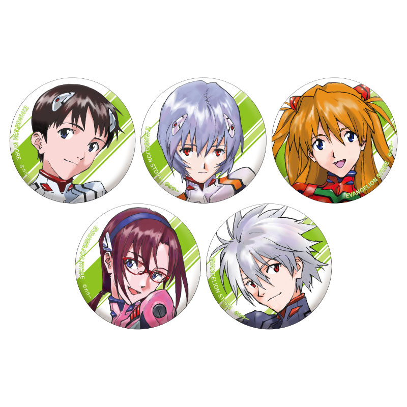 EVANGELION STORE 20周年を記念した缶バッジセット(11種)が登場！！