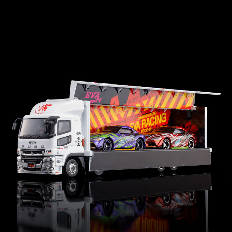 エヴァレーシング 1/64ミニカー Mitsubishi Fuso Super Great EVA