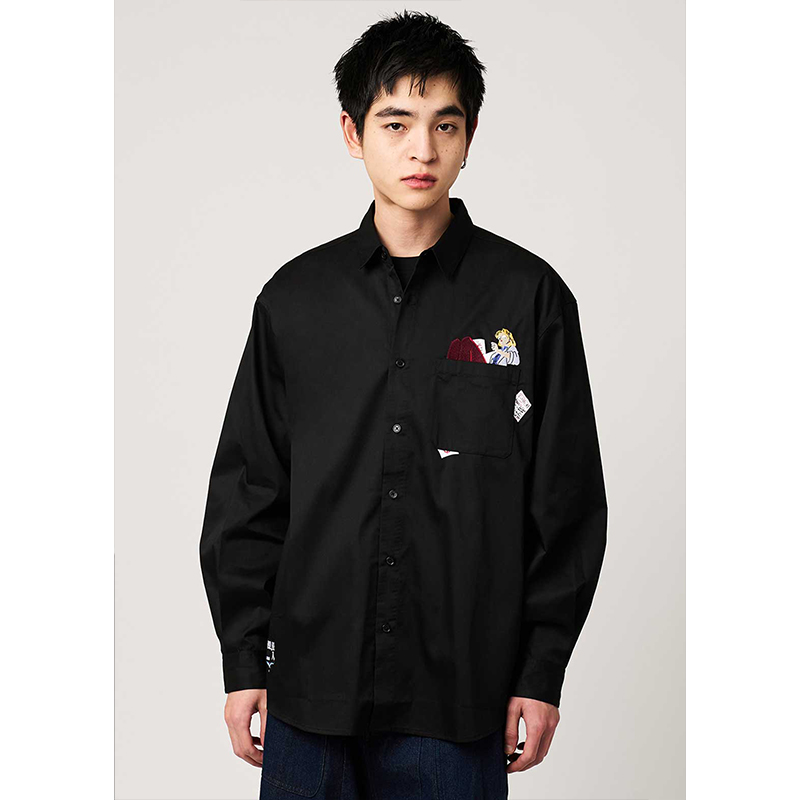 新世紀エヴァンゲリオン×graniph 】ルーズシャツ/「使徒、侵入」(M