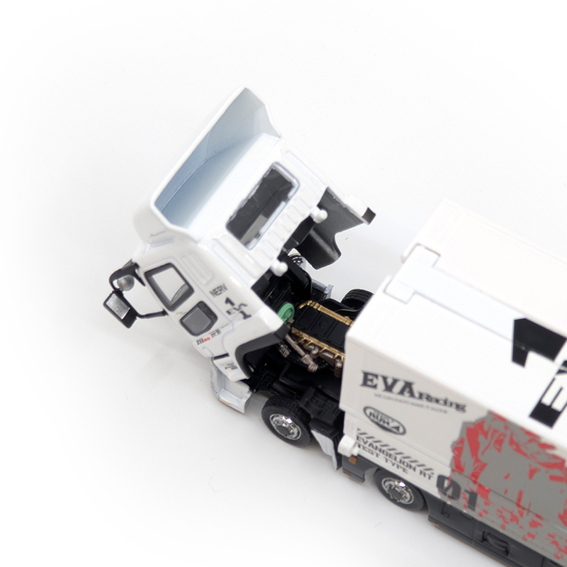 エヴァレーシング 1/64ミニカー Mitsubishi Fuso Super Great EVA