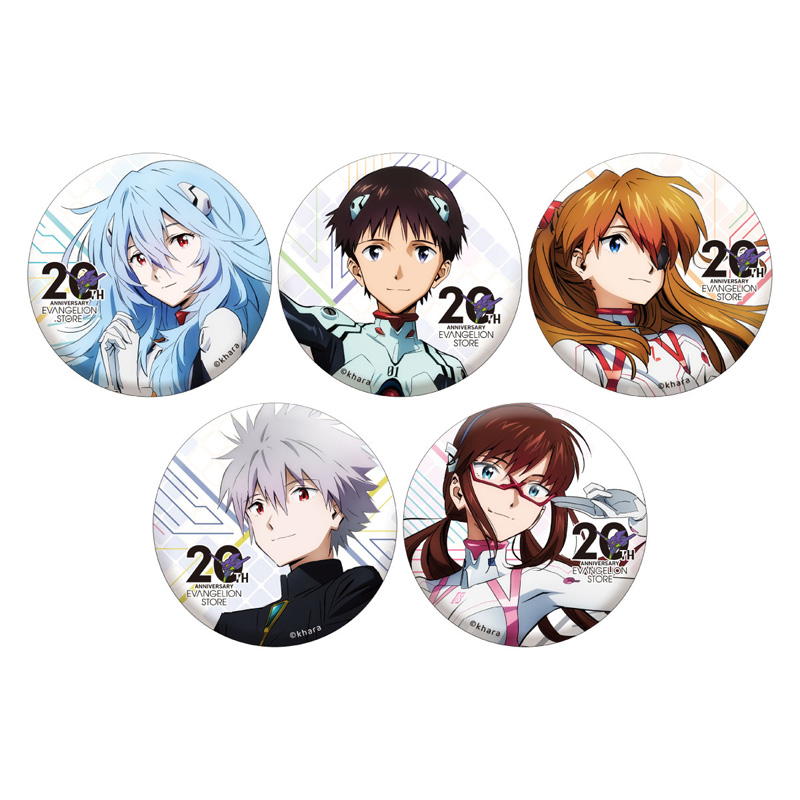 EVA STORE オリジナル 缶バッジセット/EVANGELION STORE 20th