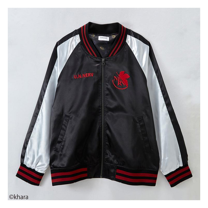 エヴァンゲリオンメンズスカジャン/NERVマーク（M.A.P）(M