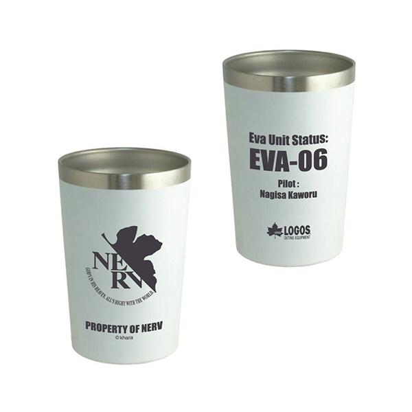 EVA&LOGOS ホワイトステンレスタンブラーPILOTS ver./EVA-06