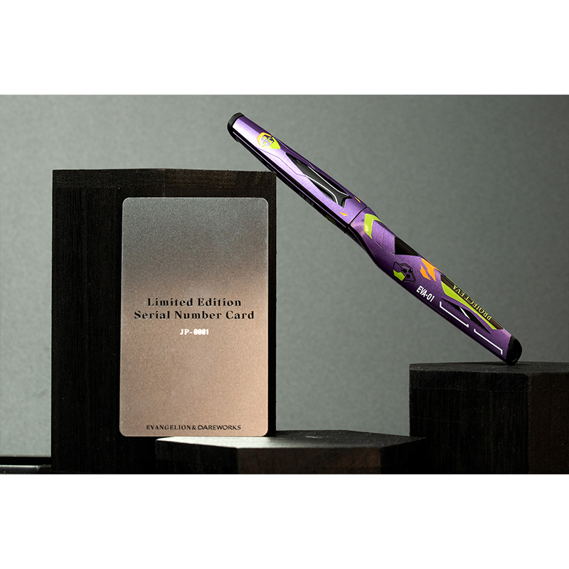 エヴァンゲリオン30周年記念Gravity.Mobius】初号機万年筆＆ボールペン