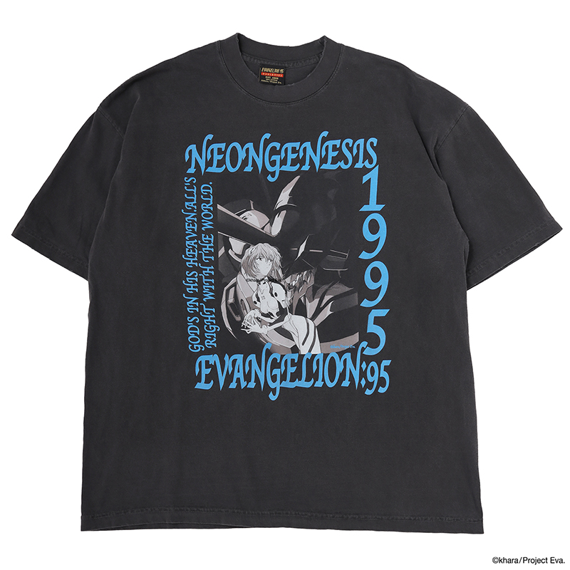 EVANGELION:95】0070 T-Shirt/BLACK(S BLACK): ファッション