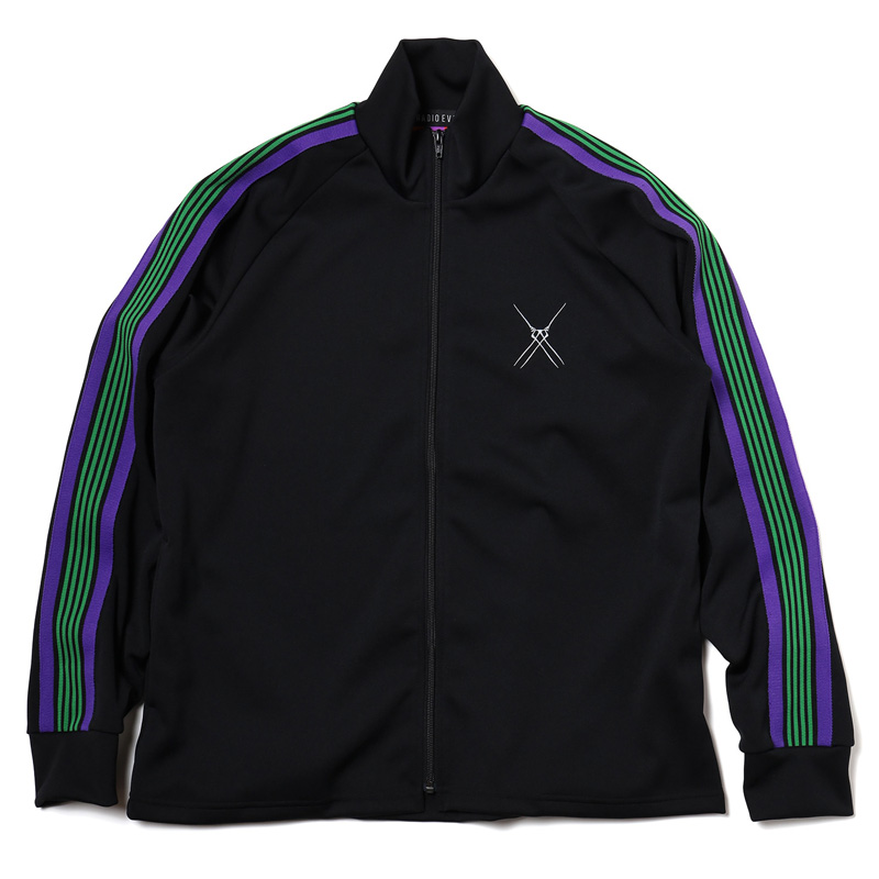 RADIOEVA A286 EVA-01 Track Jacket/BLACK(M BLACK): ファッション