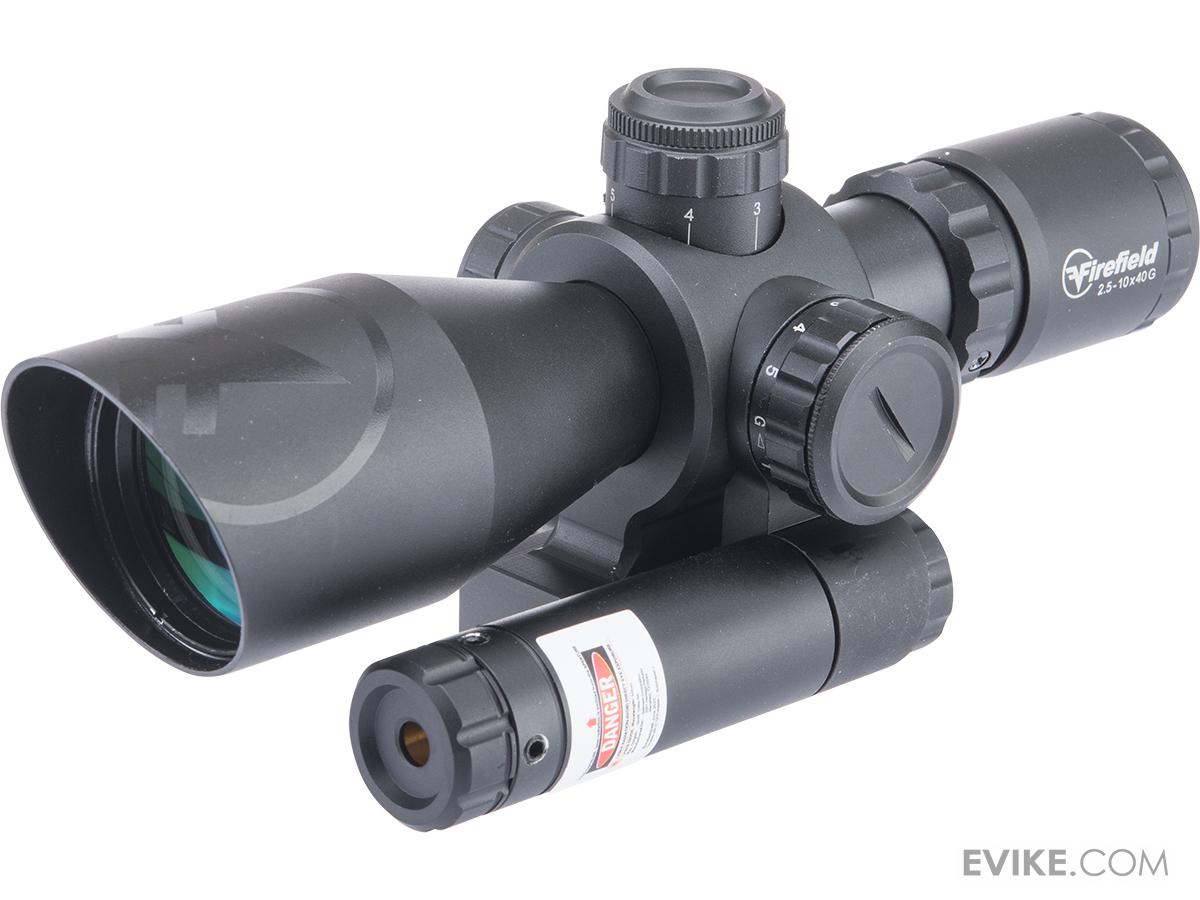 Firefield Barrage Series Illuminated Rifle Scope w/ Laser (Model