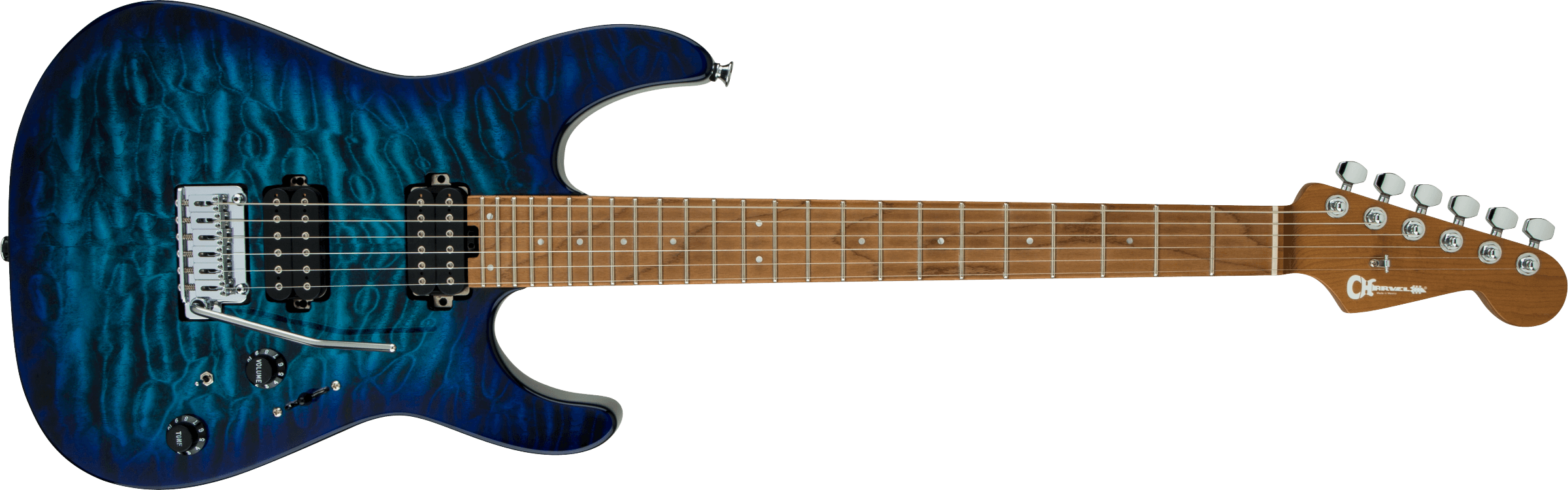 Dinky™ (DK) :: Pro-Mod DK24 HH 2PT CM QM, Caramelized Maple