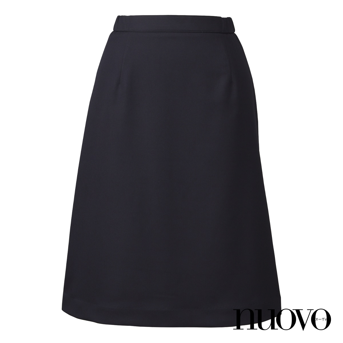 FS46021 脇ゴムAラインスカート（58cm丈）｜医療用白衣・介護