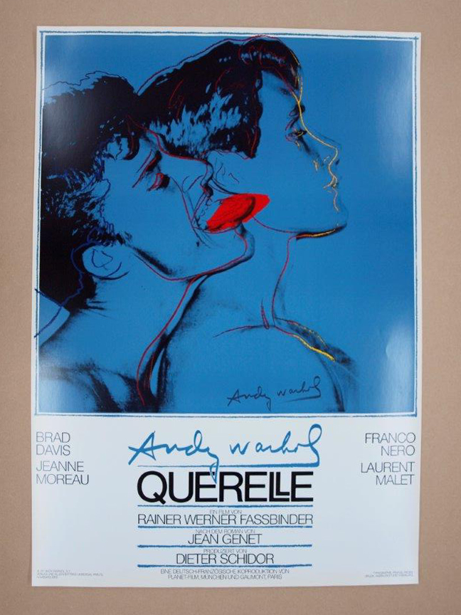 Querelle (blue)/アンディ・ウォーホル【Andy Warhol】ポスター