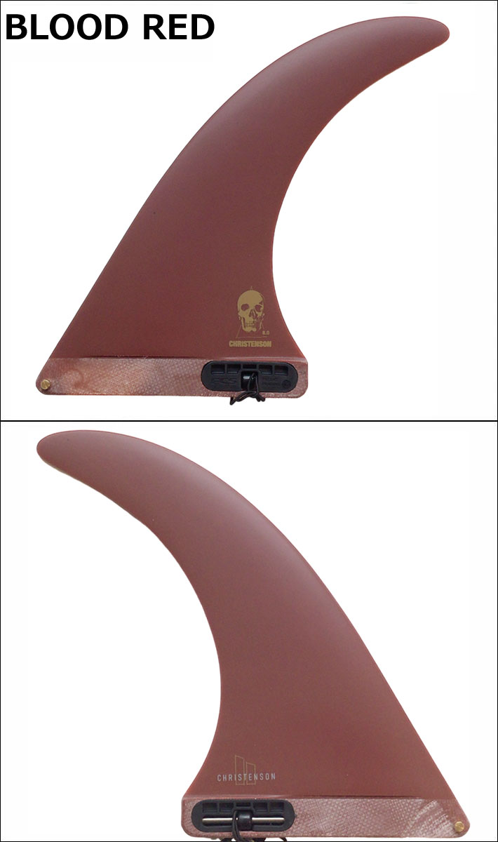 christenson FCS2 レッド クリステンソン シングルフィン 8.0