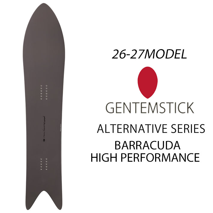 予約商品] 26-27 GENTEMSTICK ゲンテンスティック バラクーダ