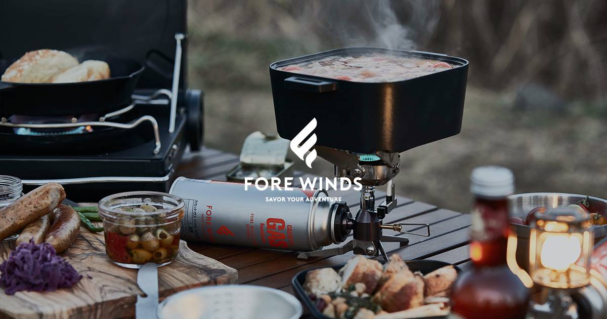 COMPACT CAMP STOVE｜フォアウィンズ（FORE WINDS）