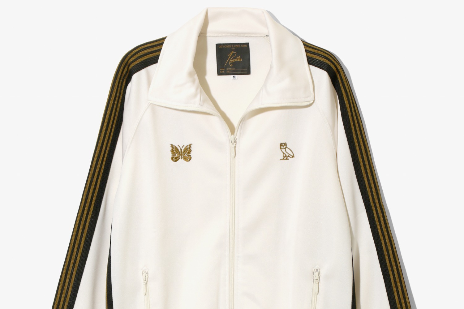 ニードルズ“蝶＆フクロウ”刺繍入りトラックジャケット、ドレイクの