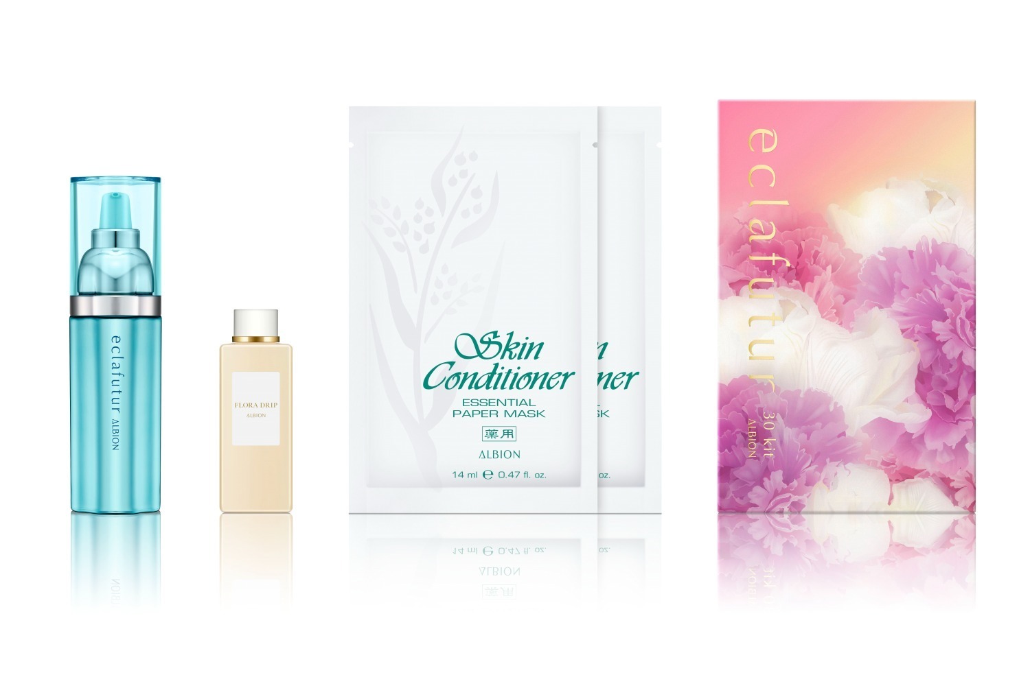 アルビオン24年春スキンケア、健やかハリ肌へ導く美容液「エクラフ