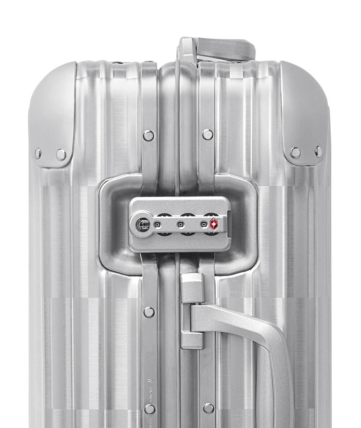 リモワ限定スーツケース「オリジナル キャビン」、幾何学パターンの