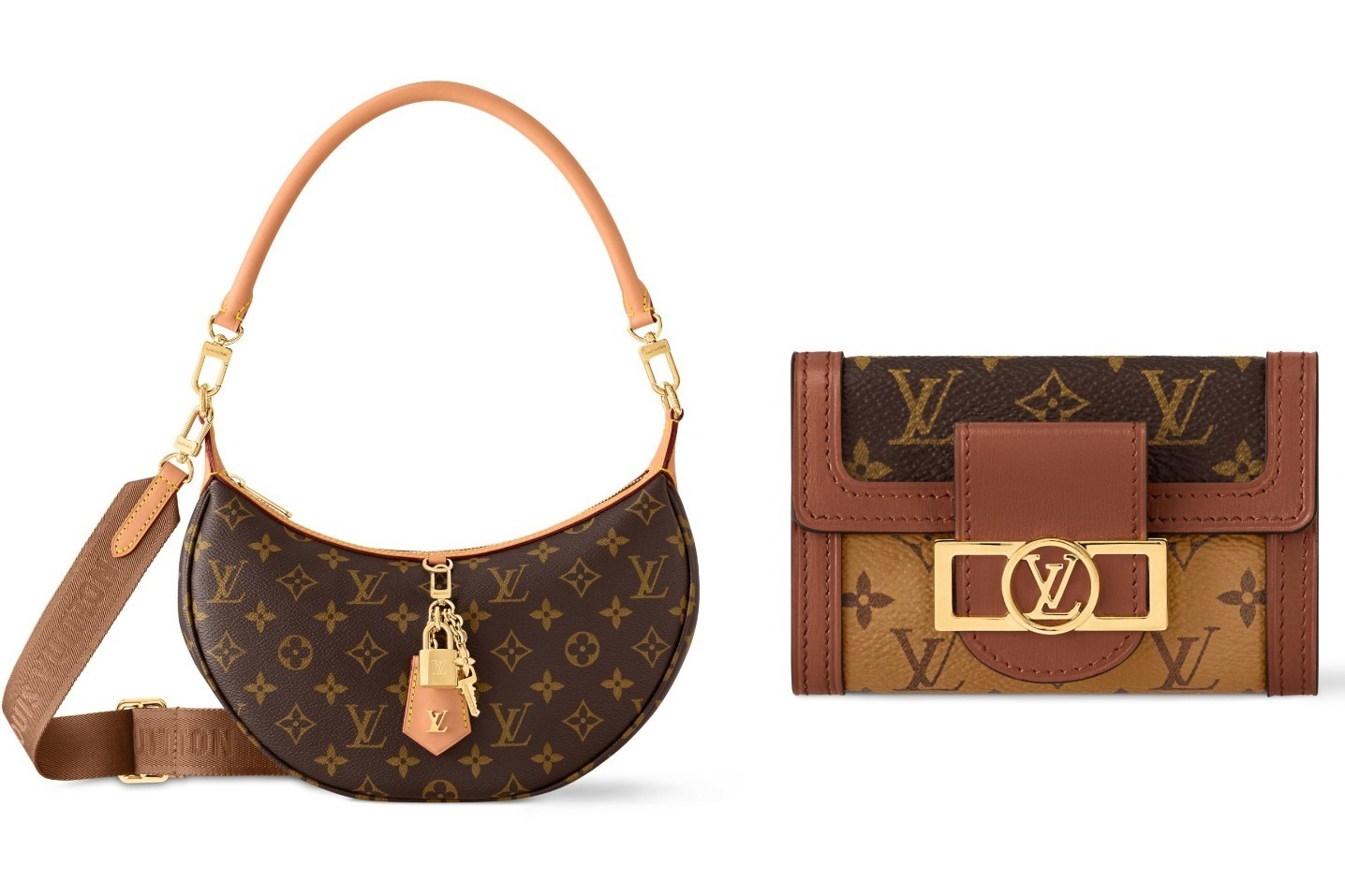 ルイ・ヴィトン「モノグラム・キャンバス」バッグ、ハート型シルエット