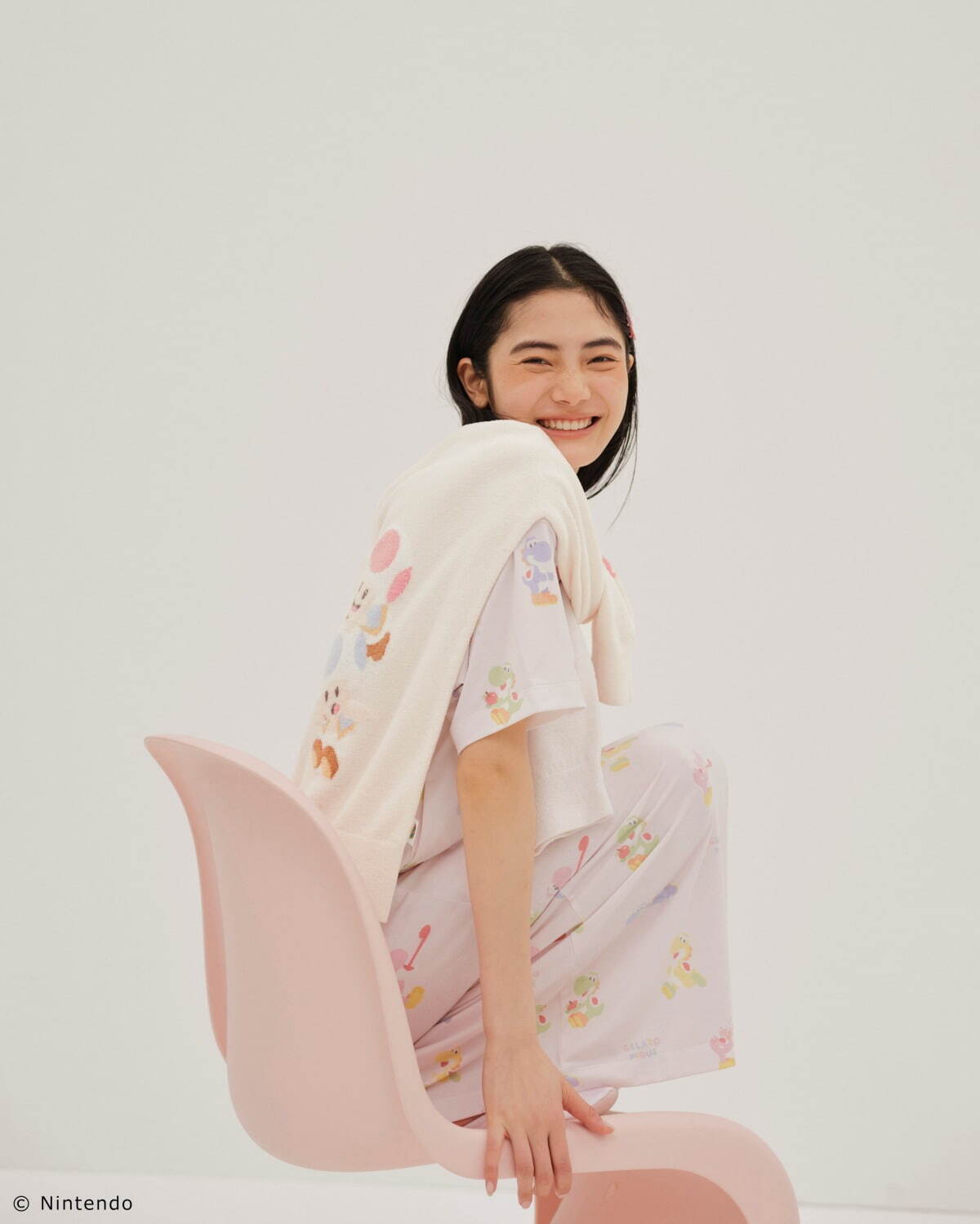 ジェラート ピケ「スーパーマリオ」春色キノピオ＆ヨッシーのルーム