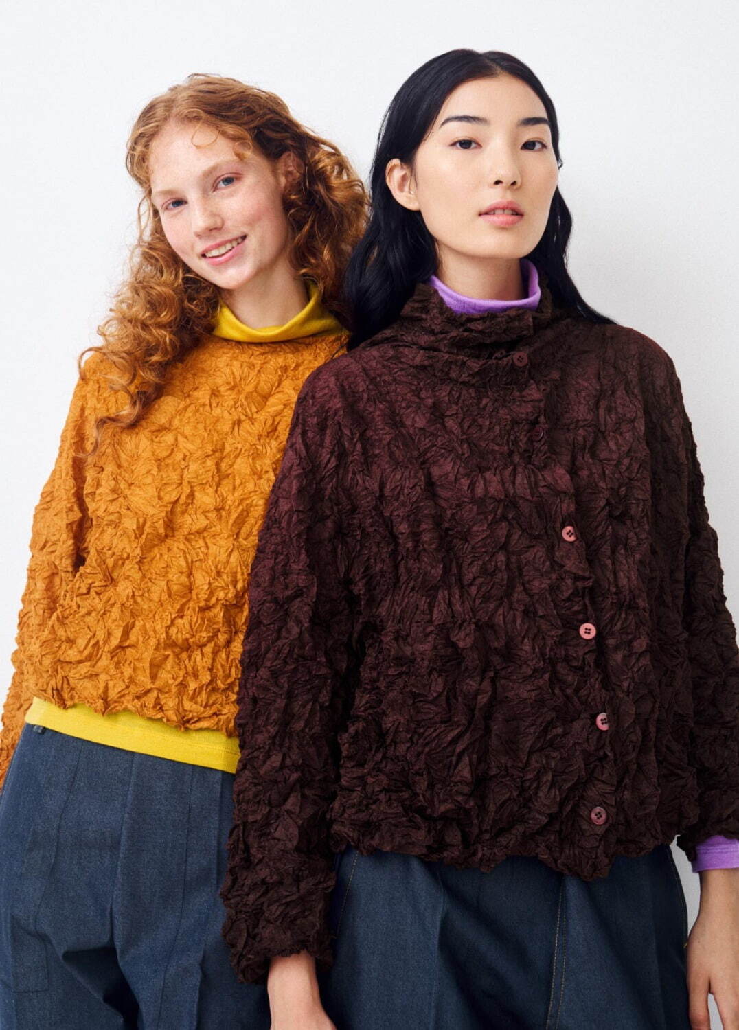 ミー イッセイ ミヤケ、“週末の楽しみ”を表現したトップス＆フリンジ