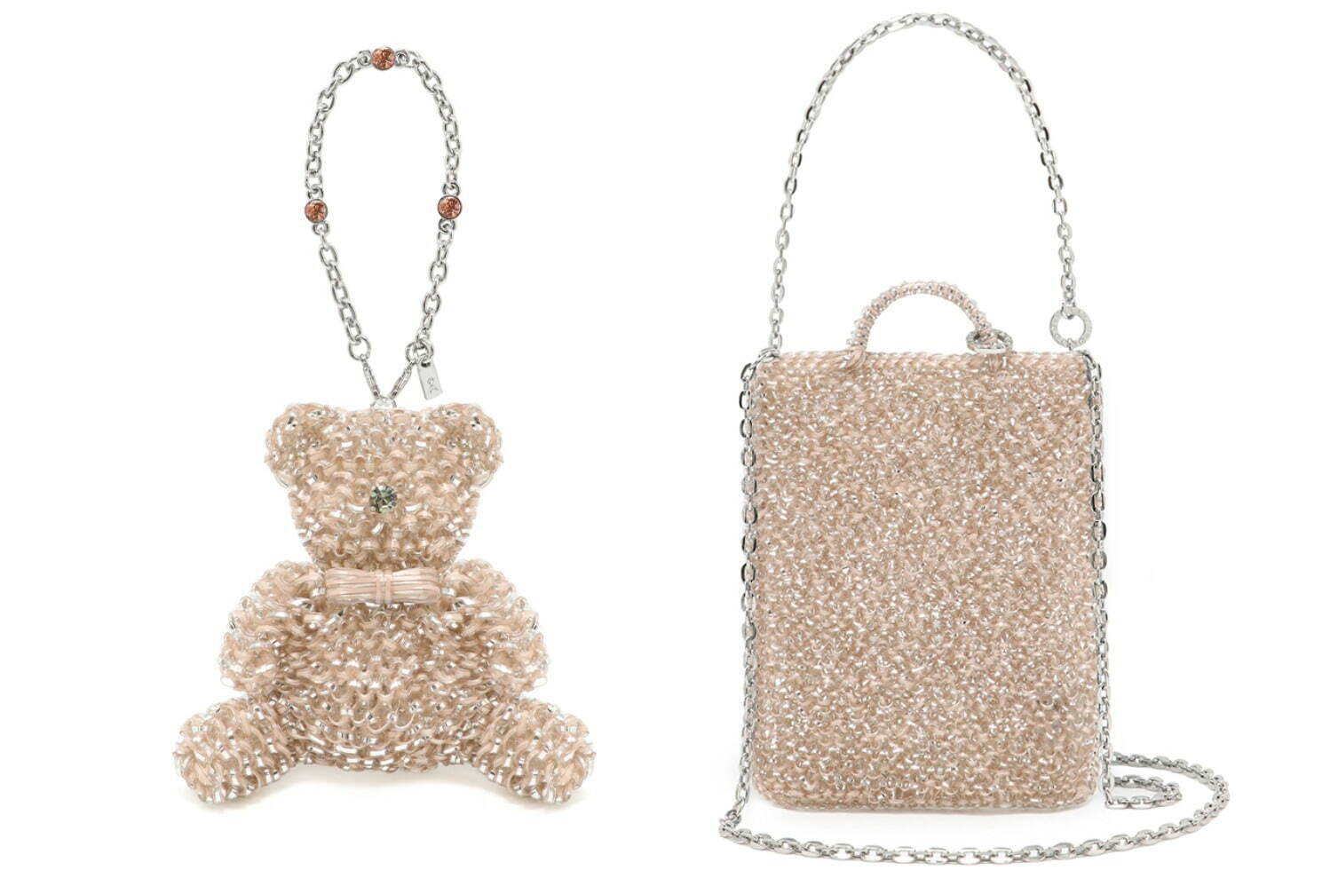 アンテプリマ「誕生石カラー」に輝く“ベア型”チャーム＆バッグ