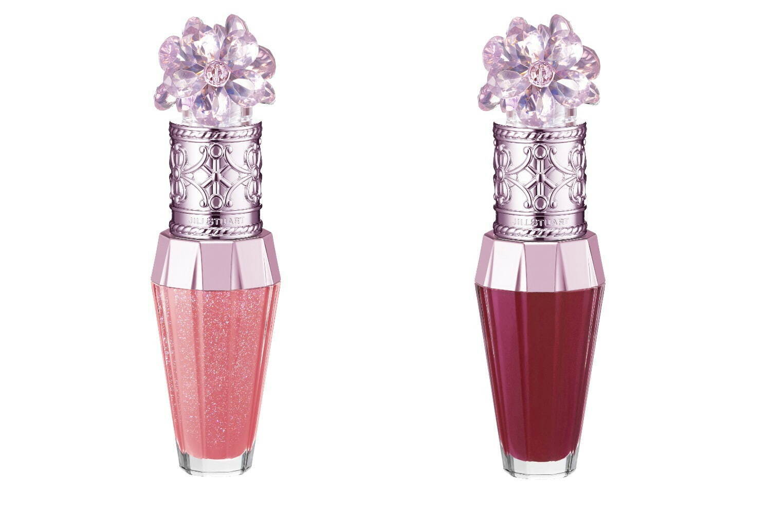 ジルスチュアート「八重桜」着想の25年春コスメ、“サクラ香る”星屑