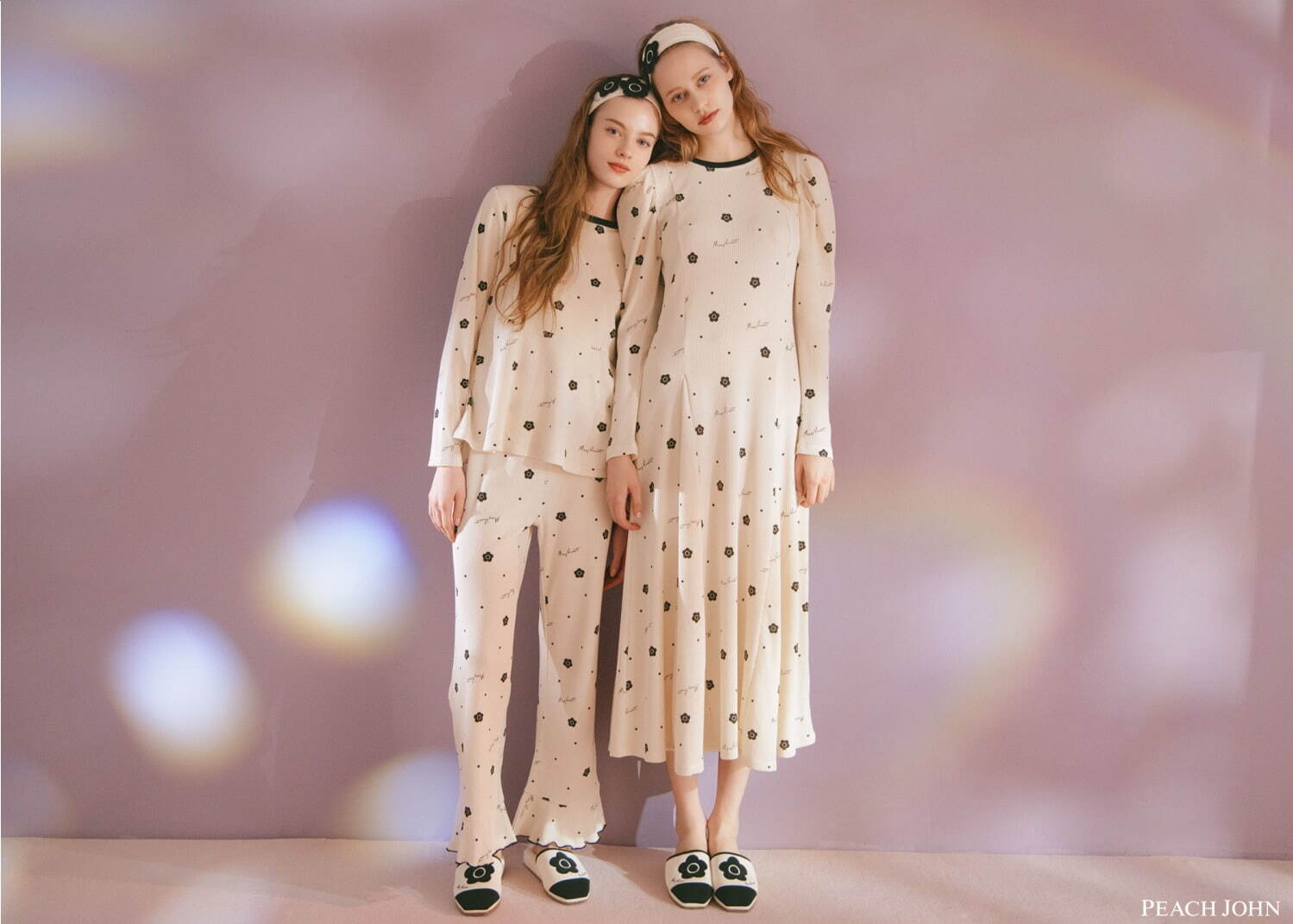 ピーチ・ジョン×マリークヮント、“レトロガーリー”なデイジー柄ブラ