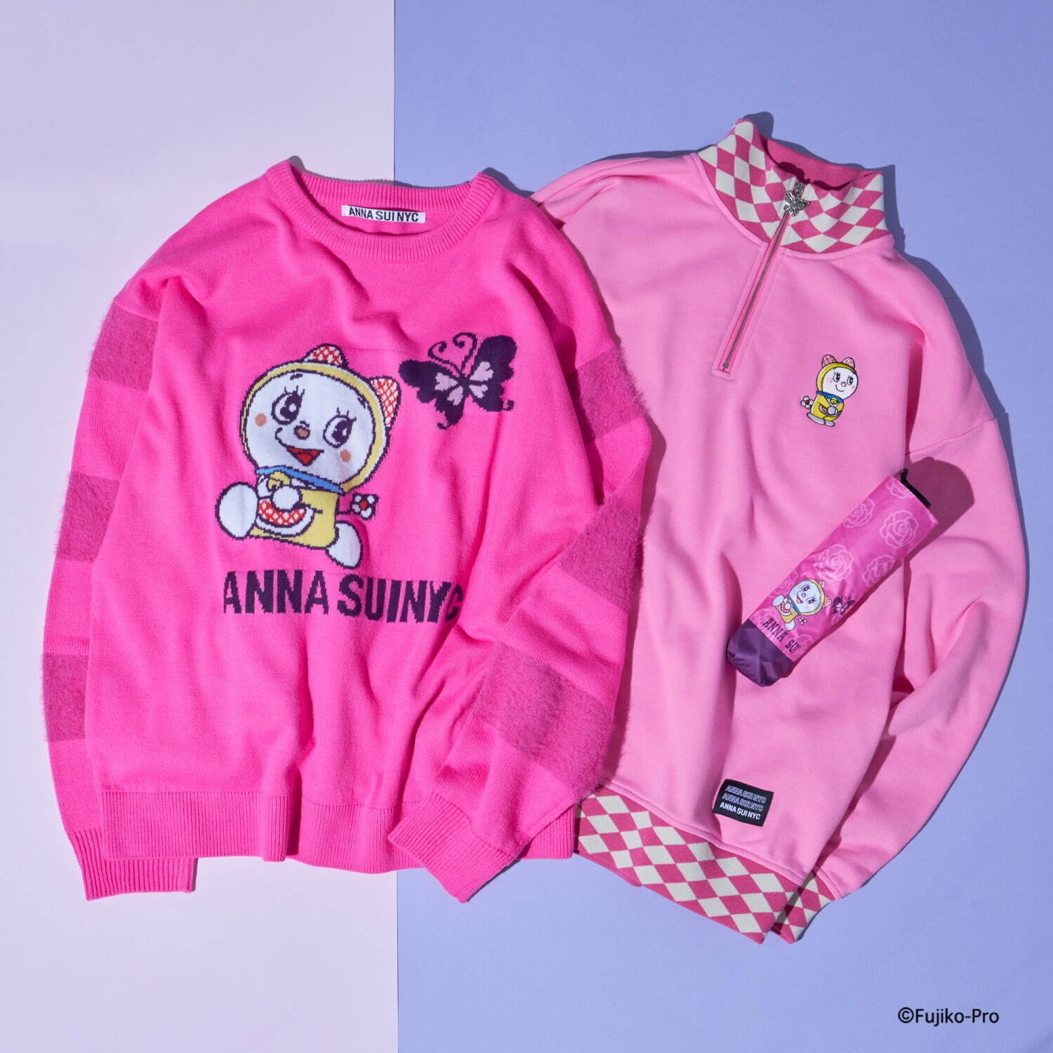 写真10/33｜アナ スイから藤子・F・不二雄「ドラえもん」刺繍のがま口