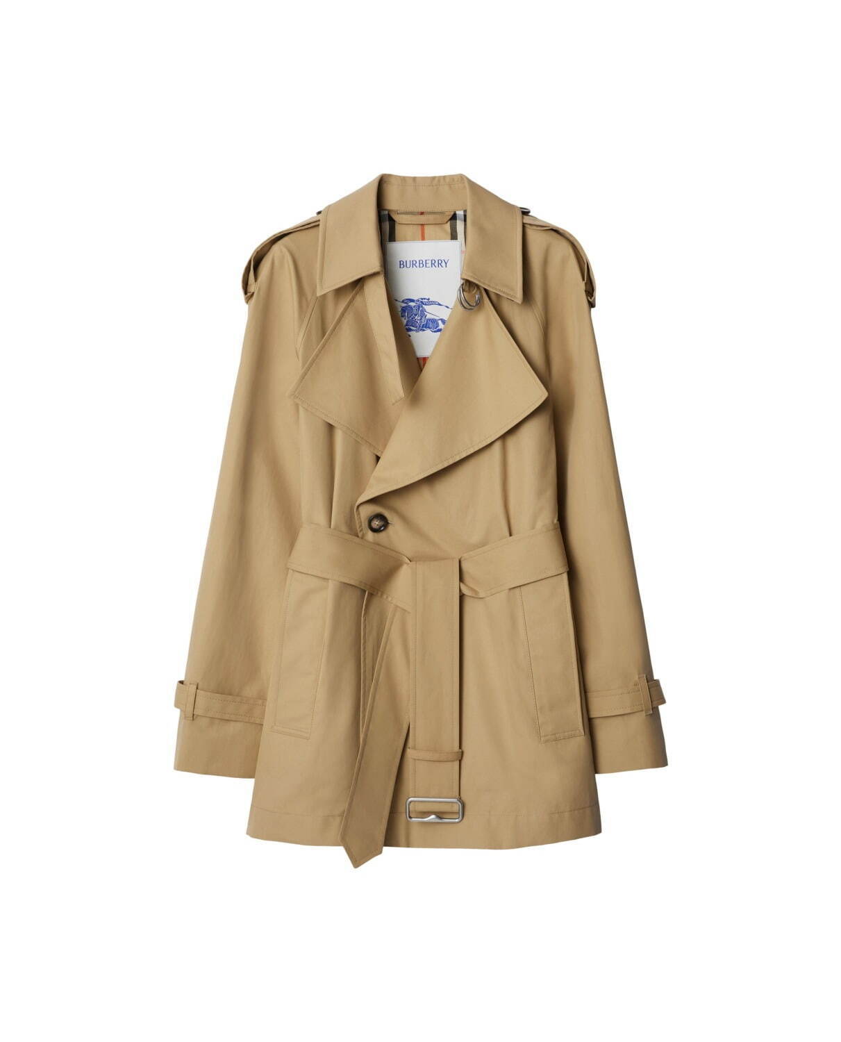 バーバリー24年秋ウィメンズアウター、軽やかなトレンチジャケットや