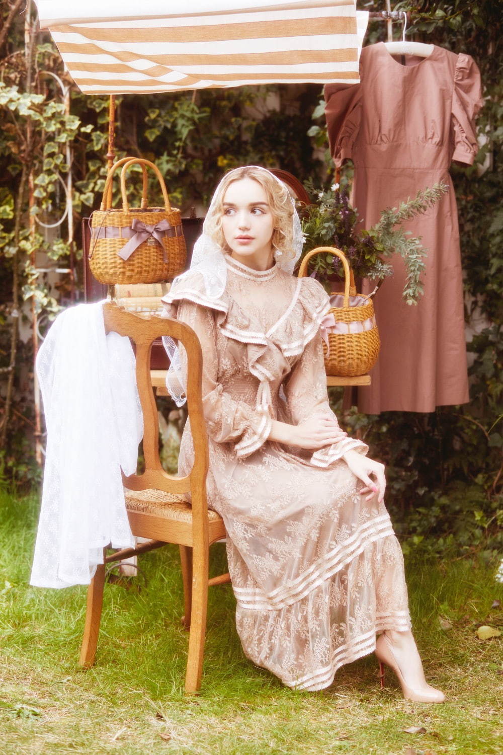 メゾン ド フルール プチローブの1号店がルクア大阪に、限定レース