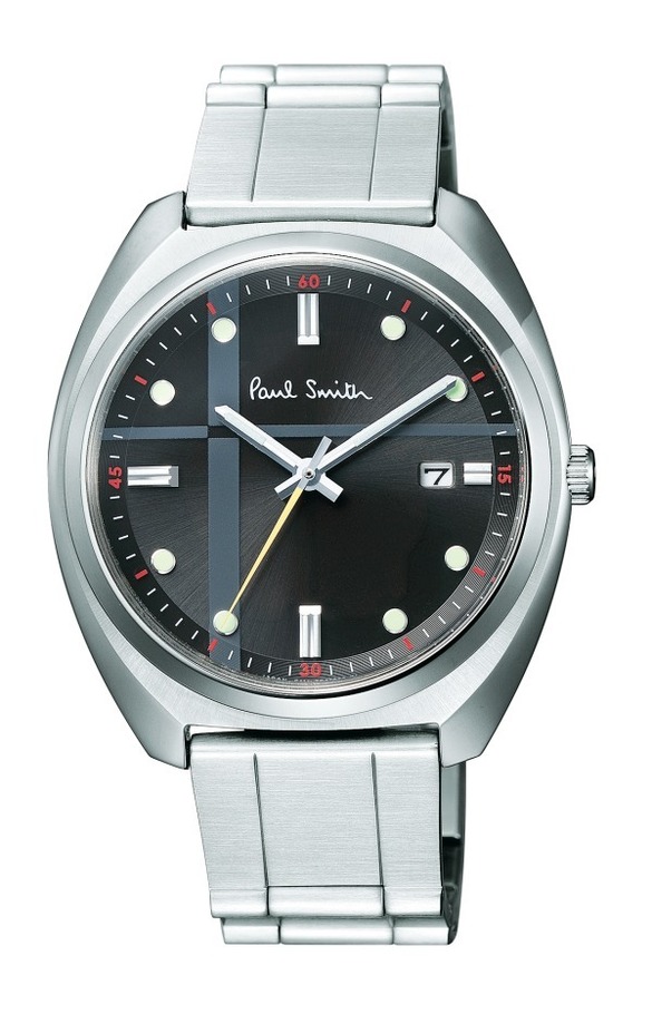 ポール・スミスの腕時計「クローズド アイズ」に光を動力源にする