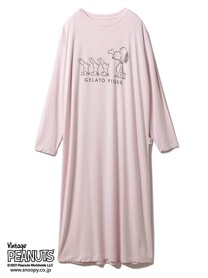 ジェラート ピケ「ピーナッツ」新作ルームウェア、ヴィンテージ