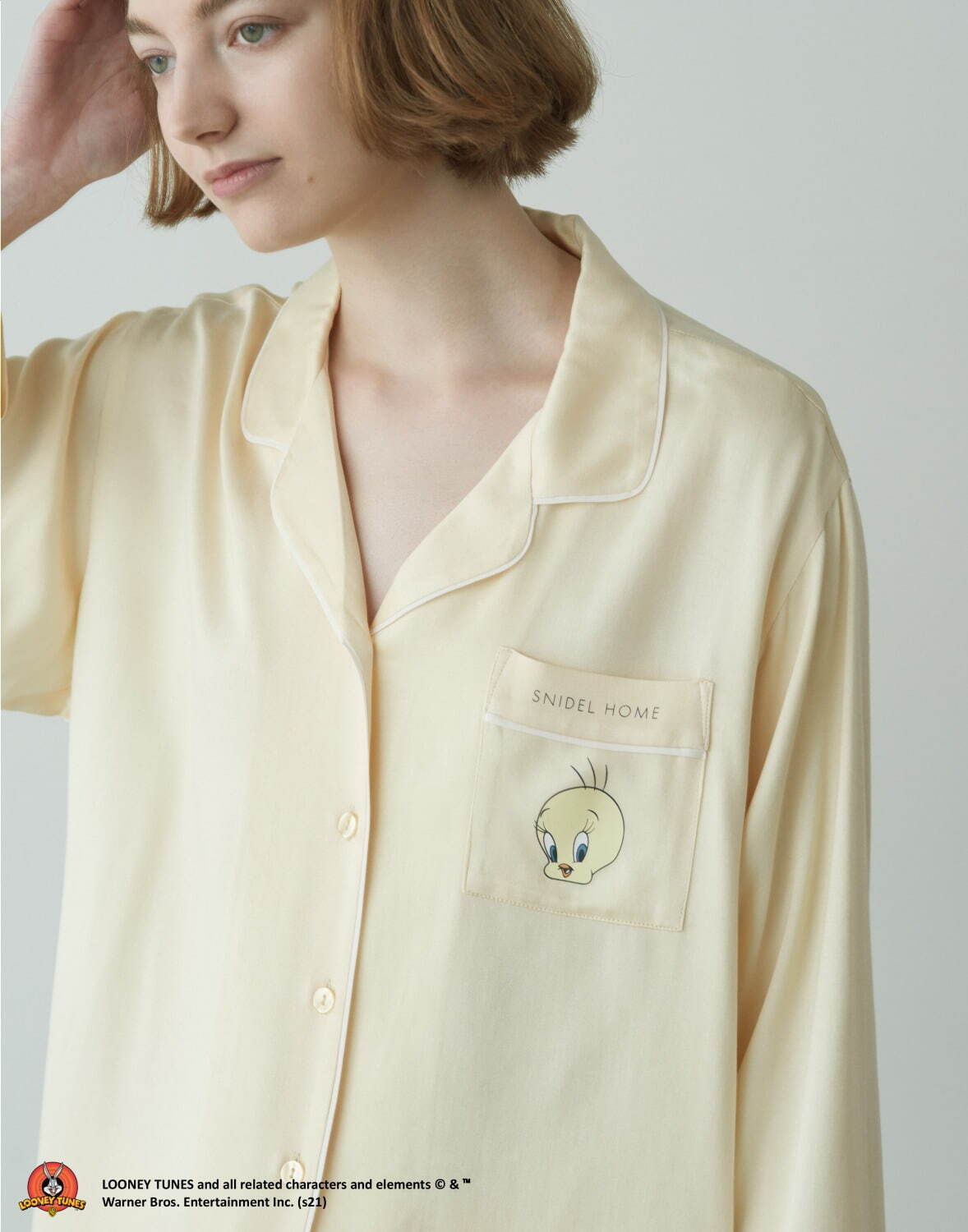 スナイデル ホーム「トゥイーティー」ルームウェア、“ふわふわ”ルーム