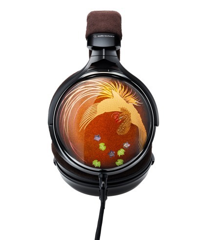 オーディオテクニカの60周年記念ヘッドホン「ATH-W2022」越前漆塗り