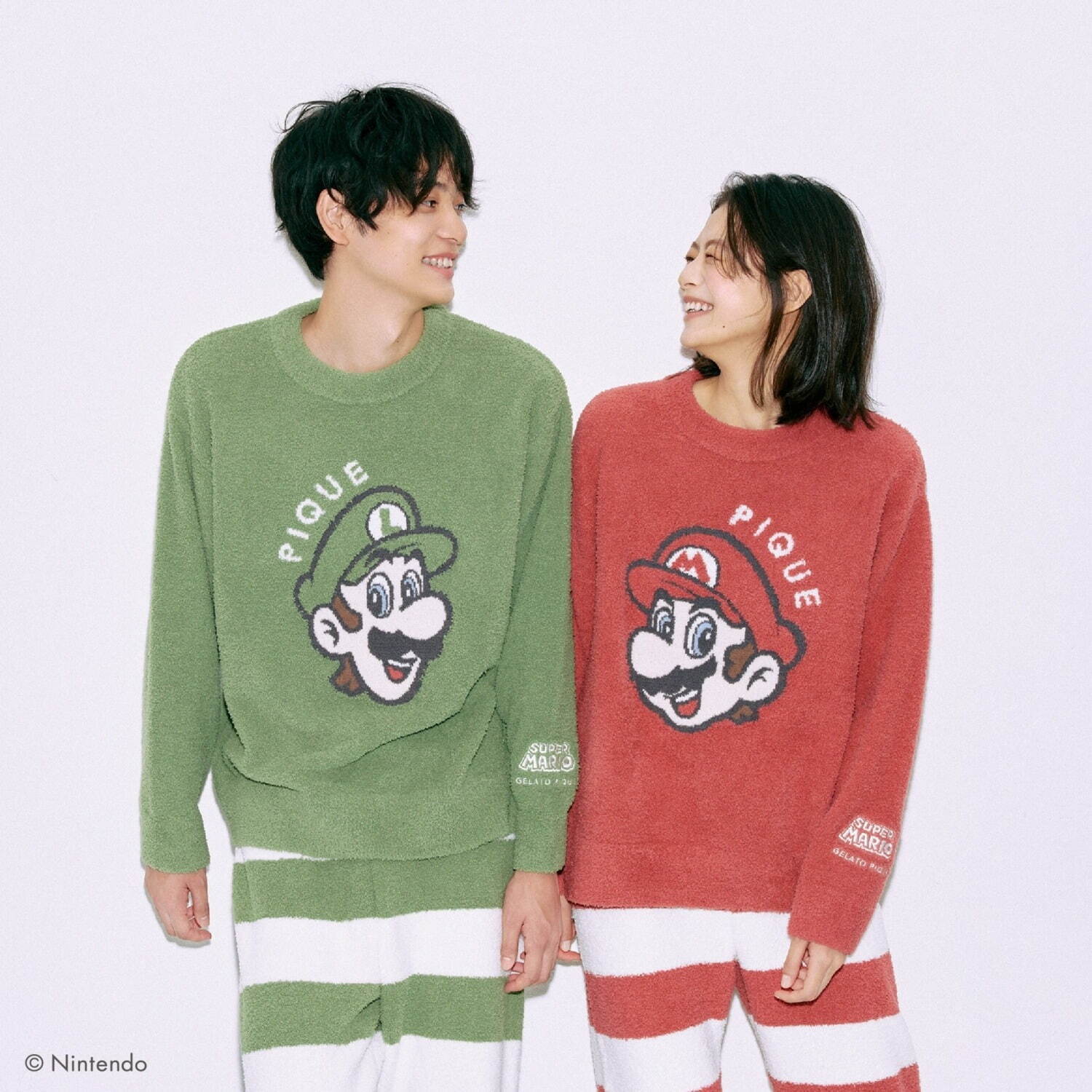 ジェラート ピケ新作「スーパーマリオ」“ルイージ”になりきるルーム