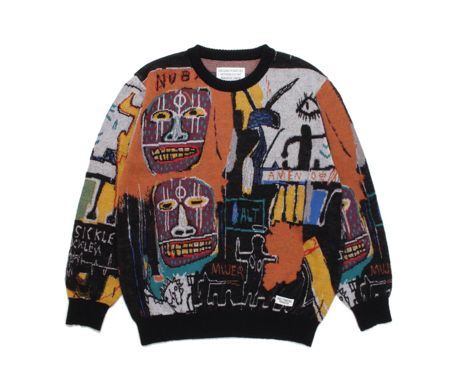 ワコマリア×ジャン＝ミシェル・バスキア新作、”アート”を描いた