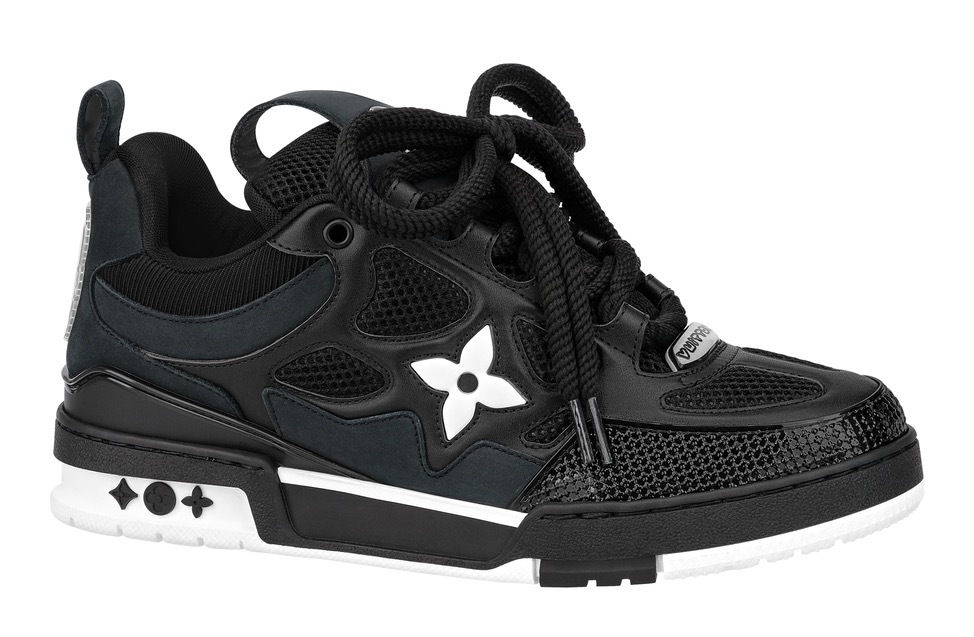 ルイ・ヴィトンの新作メンズスニーカー、レザー＆メッシュを組み合わせ