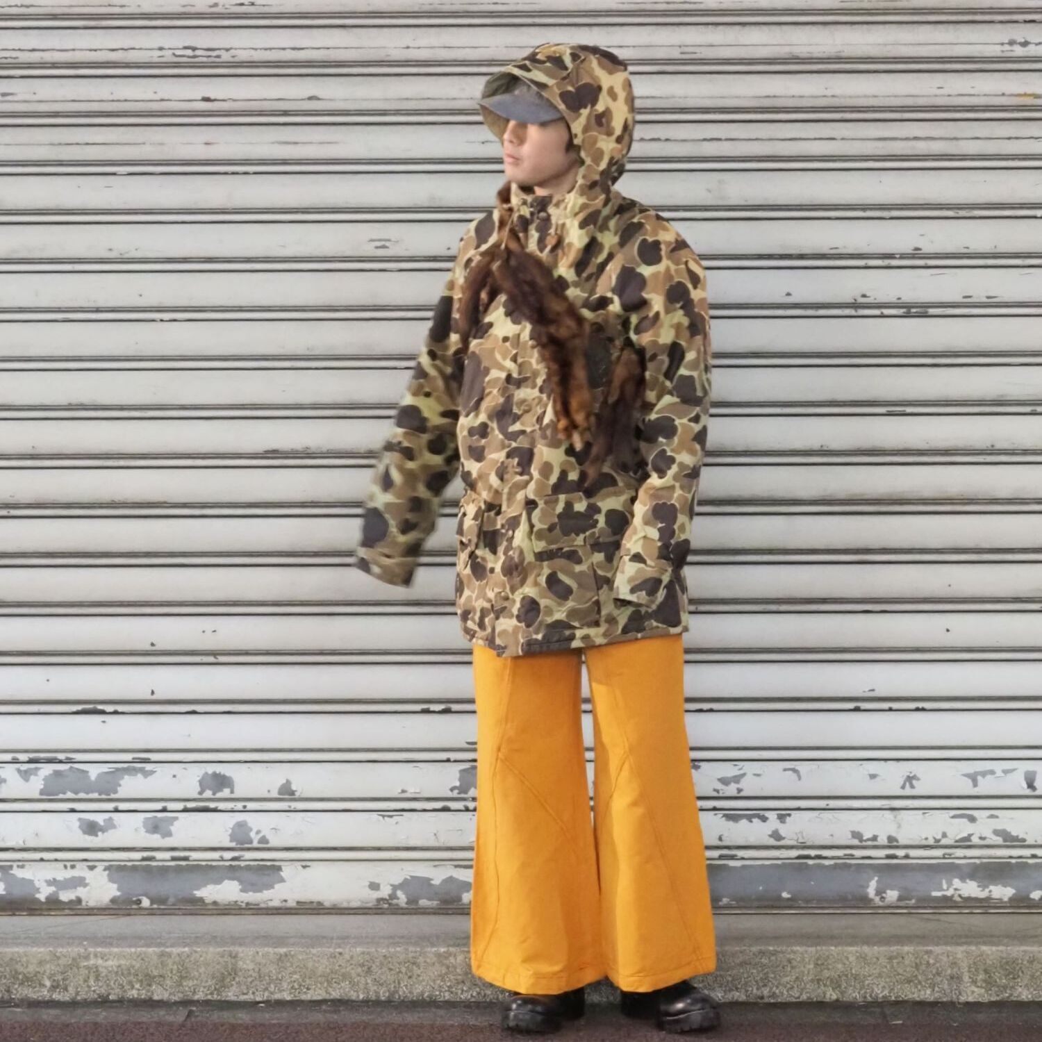 70s 80s 70年代 80年代 エルエルビーン カーキ 迷彩 カモフラージュ