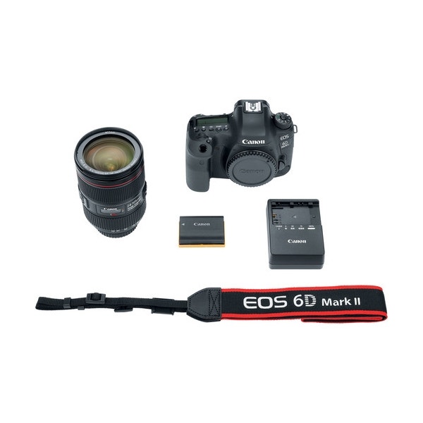 Canon EOS 6D Mark II DSLR Camera with 24-105mm f/4 Lens 1897C009