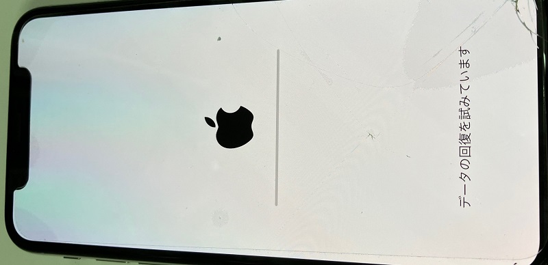 iPhoneXS(A2098)エラー14でリンゴマークから進まなくなった本体の