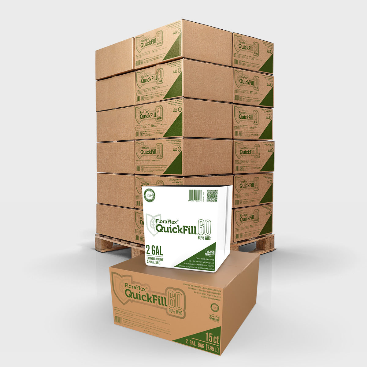2 Gal QuickFill™ | 60% WHC | FloraFlex