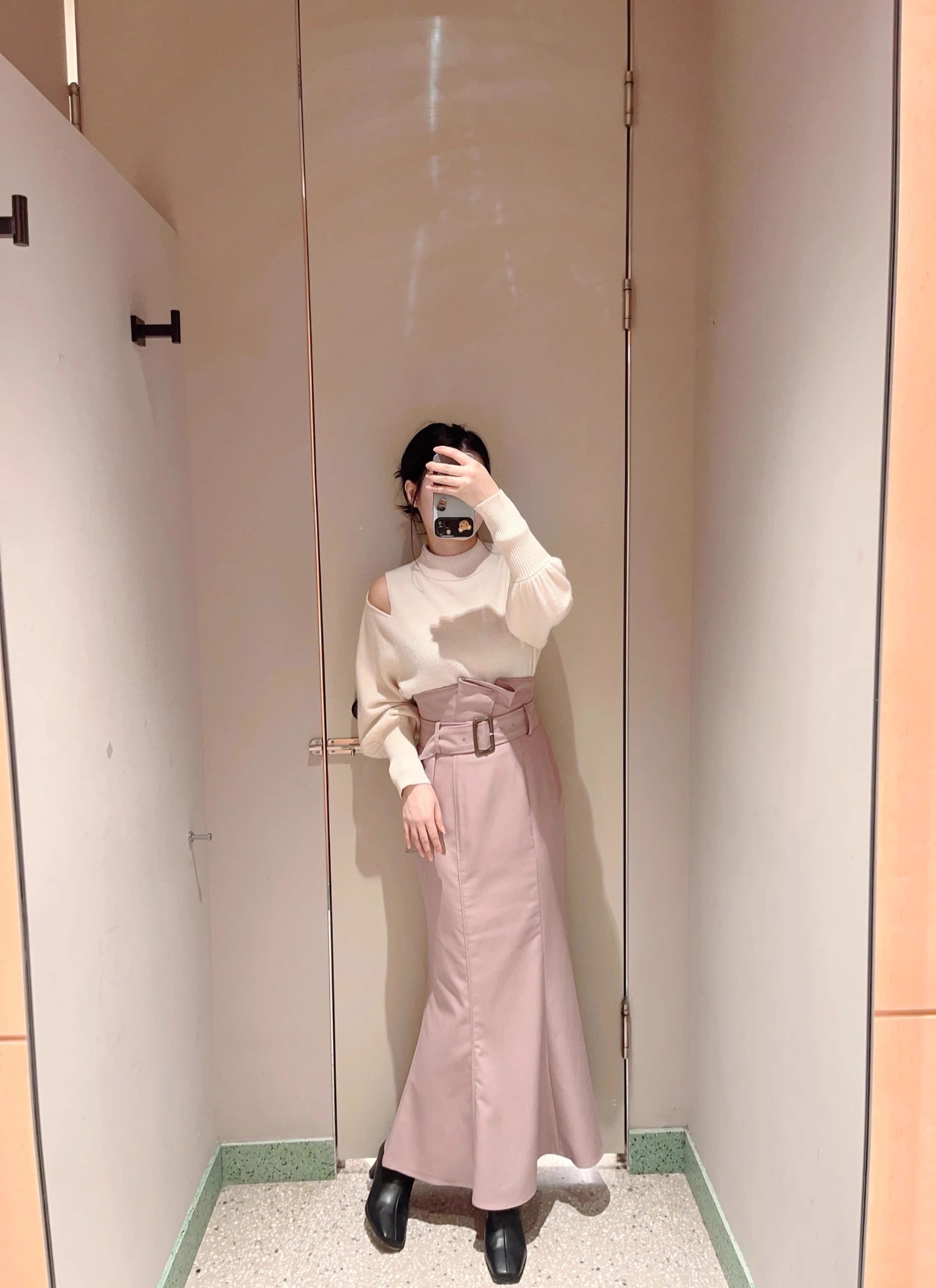 Fubail / ベルティッドマーメイドスカート