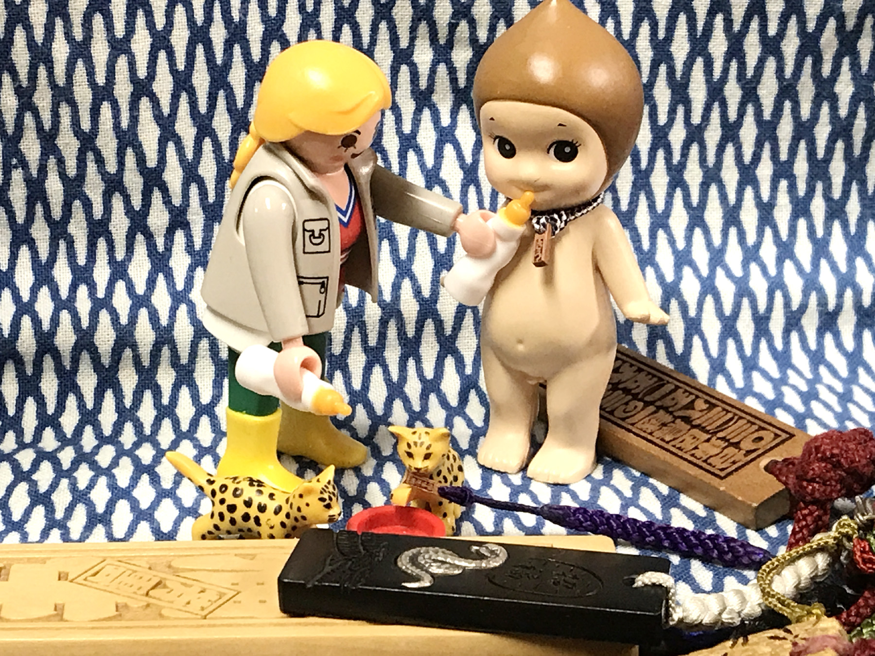 世界一の 小さい 極小 木札 お種札：浅草鳥越 彫刻木札職人芳雲の店