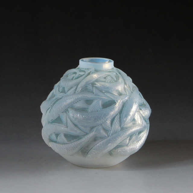 オレロン」ルネ・ラリックの花瓶《ギャルリーオルフェ》