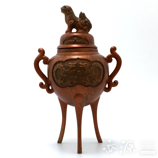 高岡銅器 三つ足香炉 大の通販 - お香専門店香源